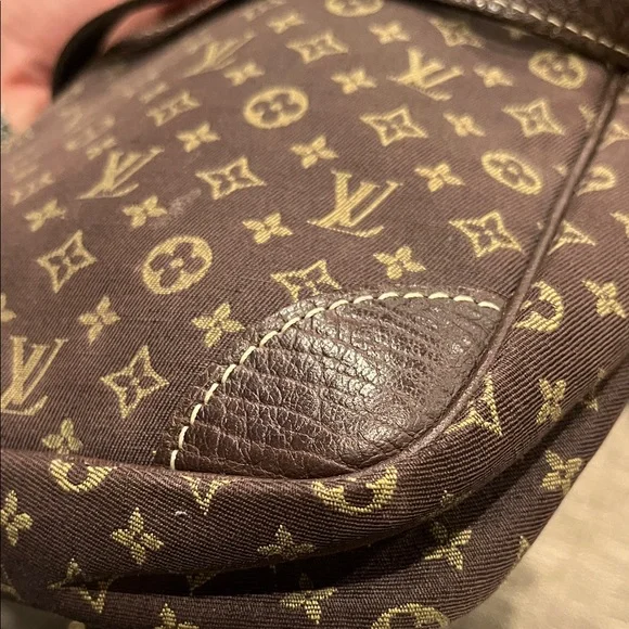 Louis Vuitton Monogram Brown Denim Crossbody Bag - Picture 14 of 14